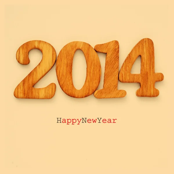 Feliz Año Nuevo 2014 —  Fotos de Stock