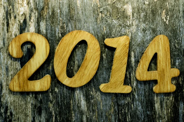 2014, as the new year — Stock Photo, Image