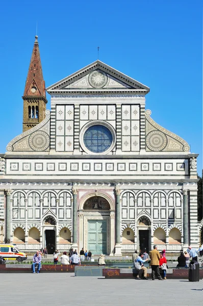 Basilica of Santa Maria Novella in Florence, Italy — Stock Photo, Image