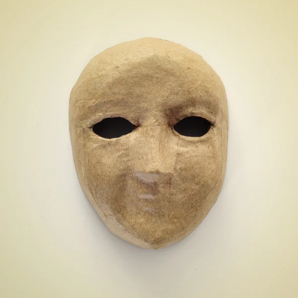 Maschera di cartapesta — Foto Stock