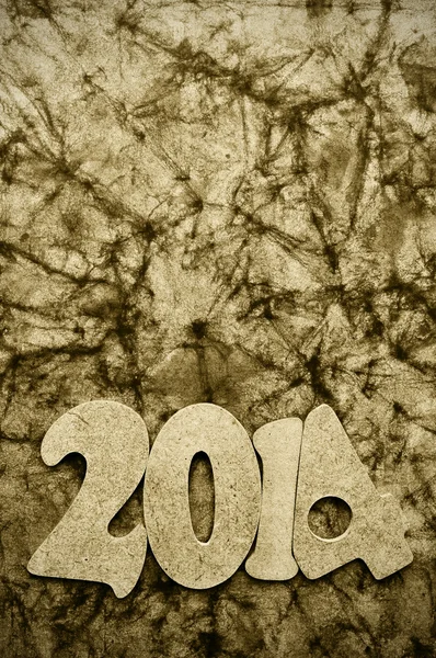 2014 r. tak na nowy rok — Zdjęcie stockowe