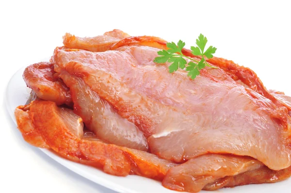Carne de pui crudă — Fotografie, imagine de stoc