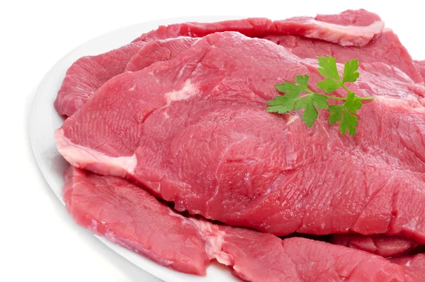 Surowe filety z wołowiny — Zdjęcie stockowe