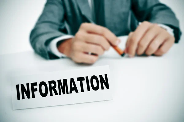 Informationen — Stockfoto