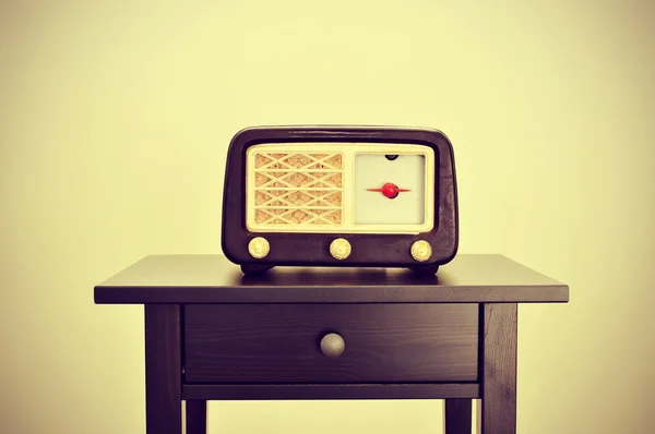 Antique radio — Stock Photo, Image