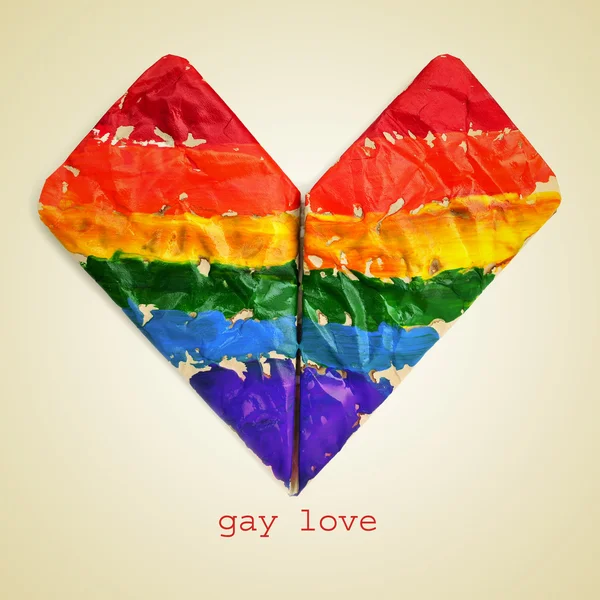 Homoseksuele liefde — Stockfoto