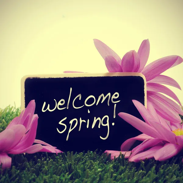 Välkommen våren — Stockfoto