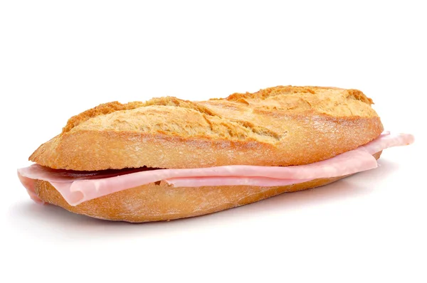 Іспанське бокадільо де джемон де Йорк, бутерброд з шинкою — стокове фото