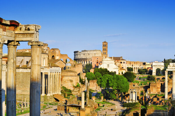 Roman Forum in Rome, Italy