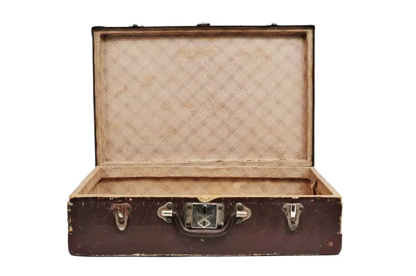 Антикварный чемодан — стоковое фото