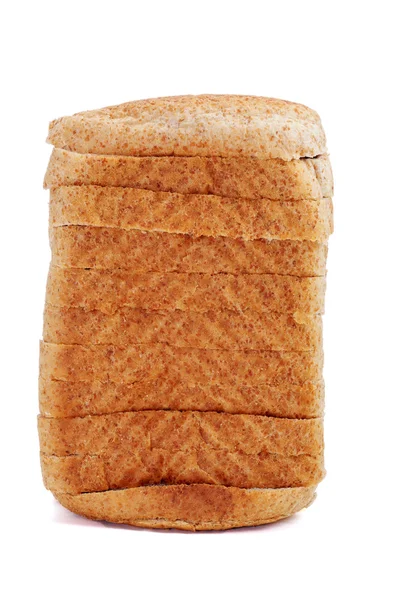 Kepekli ekmek dilimlenmiş — Stok fotoğraf