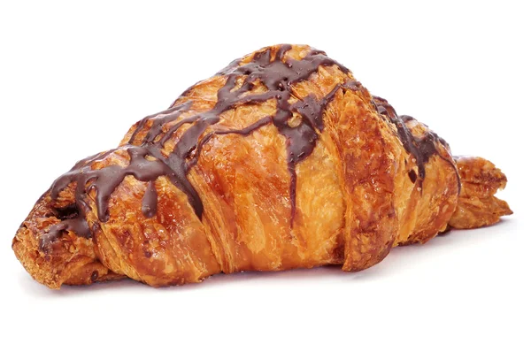 Čokoládový croissant — Stock fotografie