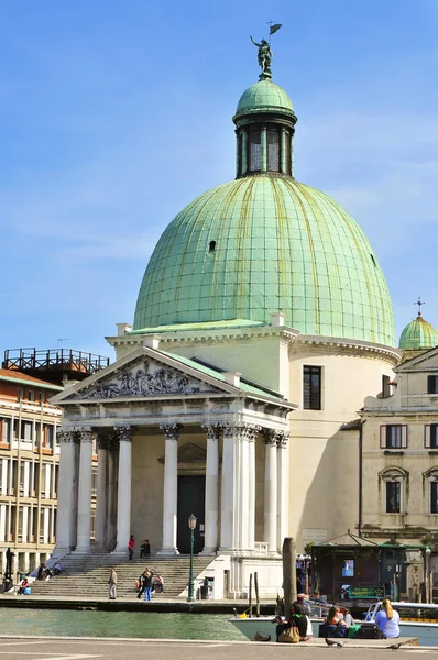 Chiesa de san simeone piccolo v Benátkách, Itálie — Stock fotografie