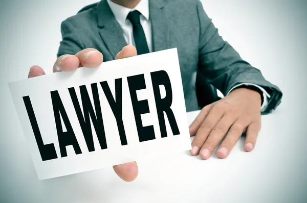 Lawyer — Stock Photo, Image