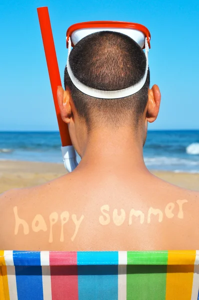 Glücklicher Sommer — Stockfoto