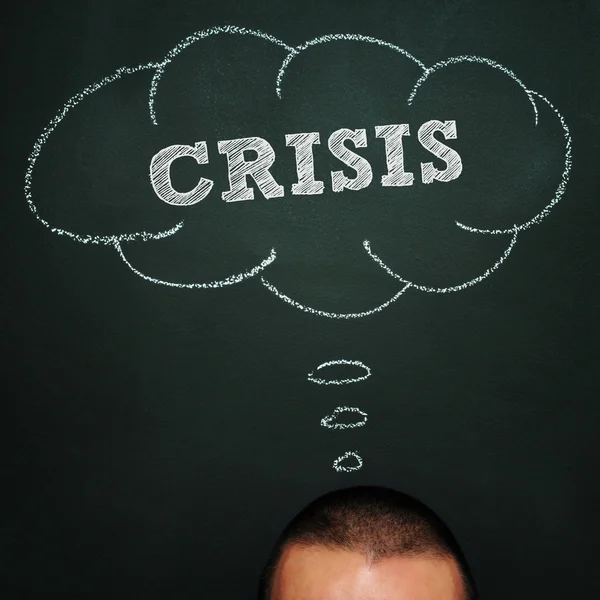 Crisis. — Foto de Stock