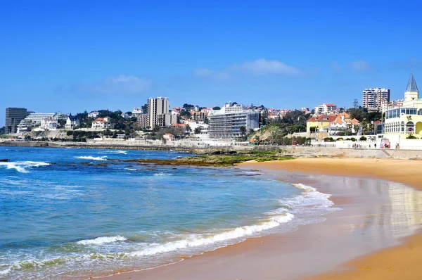 Spiaggia di Tamariz a Estoril, Portogallo — Foto Stock