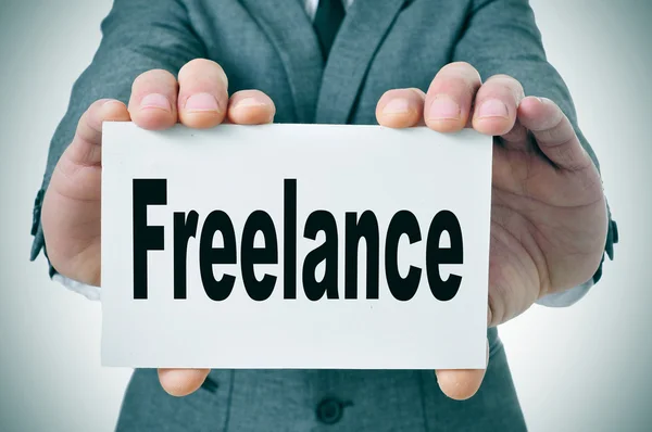 Freelance — Stock Photo, Image