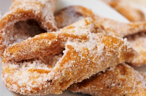 Pestinos, doces espanhóis comidos na Páscoa — Fotografia de Stock