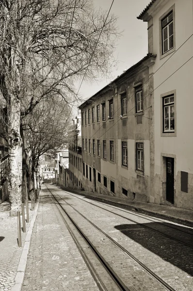 Calcada da Gloria a Lisbona, Portogallo — Foto Stock