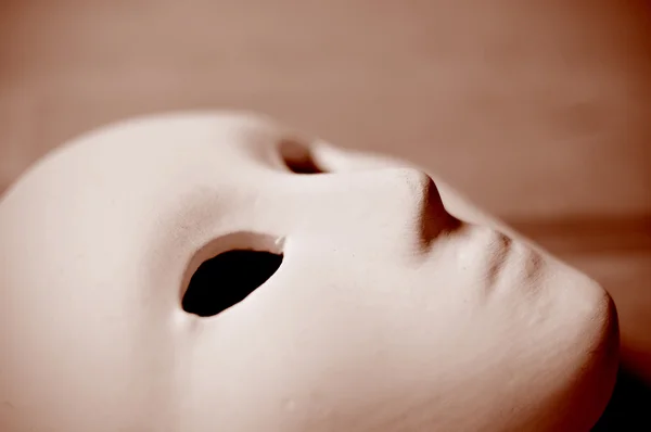 Máscara perturbadora — Fotografia de Stock