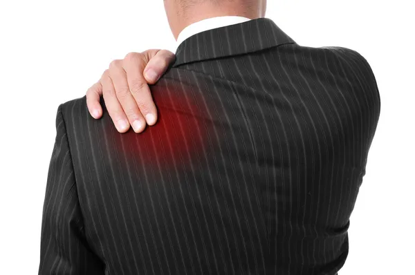 Man with backache — Stock Photo, Image