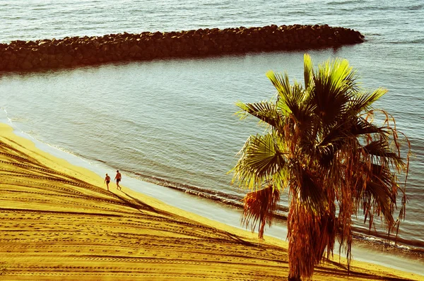 Playa del Ingles beach in Maspalomas, Gran Canaria, Spain — Stock Photo, Image