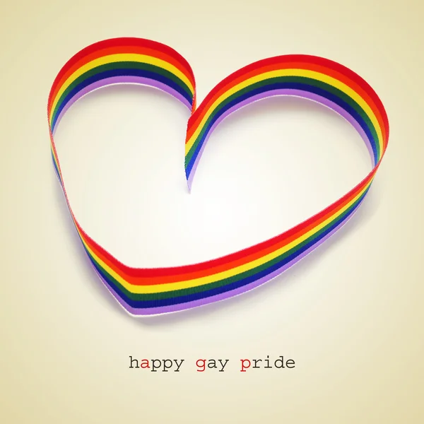 Щасливі гордості геїв — стокове фото