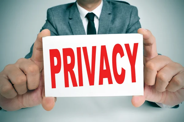 Privacy — Stock Photo, Image