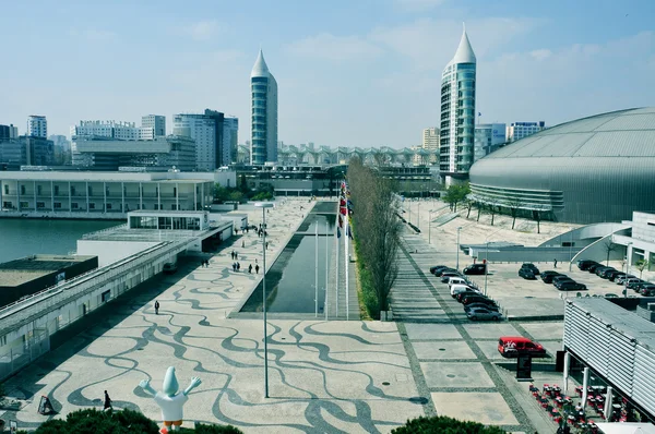 Parque das Nacoes en Lisboa, Portugal — Foto de Stock