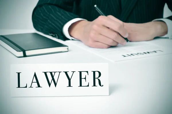 Lawyer — Stock Photo, Image