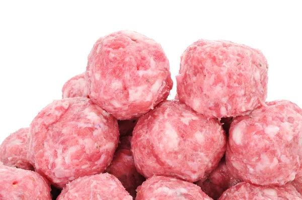 Raw meatballs — Stock Photo, Image