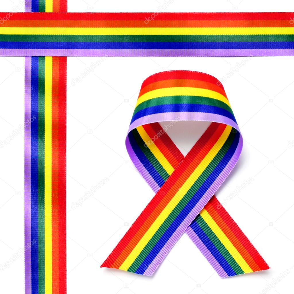 Rainbow ribbon Stock Photo by ©nito103 48643147