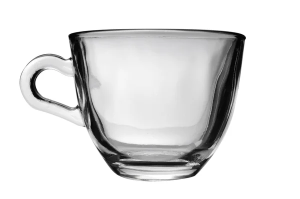 Leeg glas cup — Stockfoto