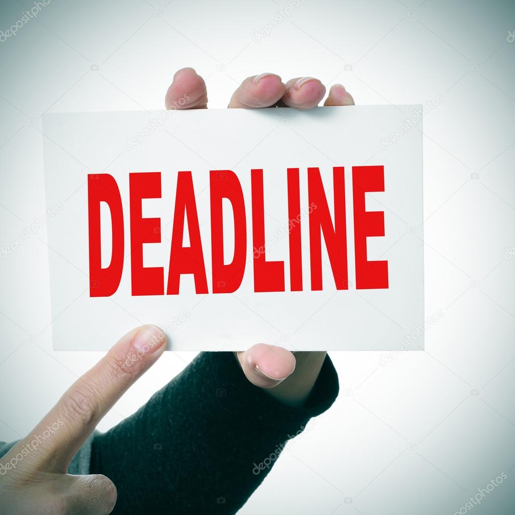 deadline