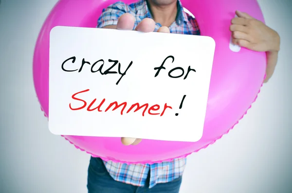 Crazy för sommaren — Stockfoto