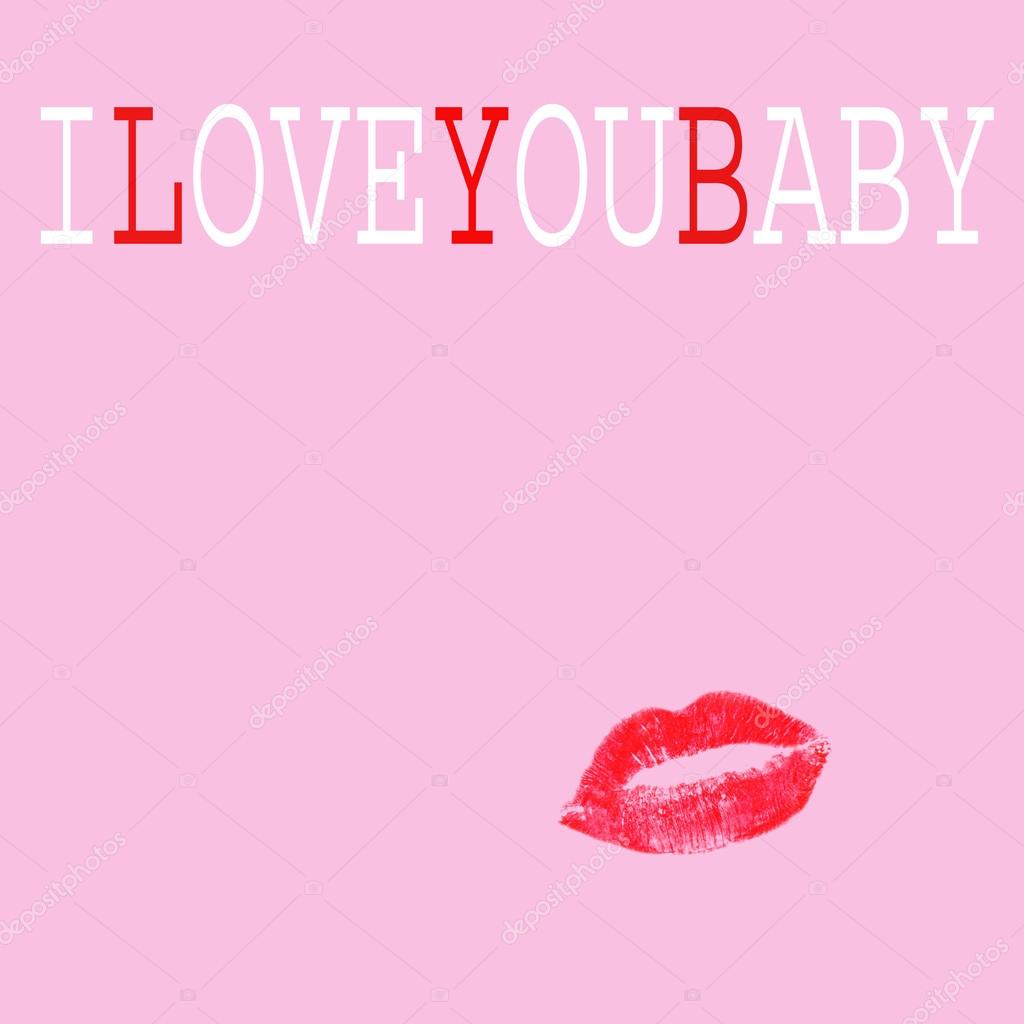 I Love You Baby Stock Photo Image By C Nito103