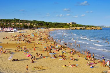 arrabassada beach, tarragona, İspanya