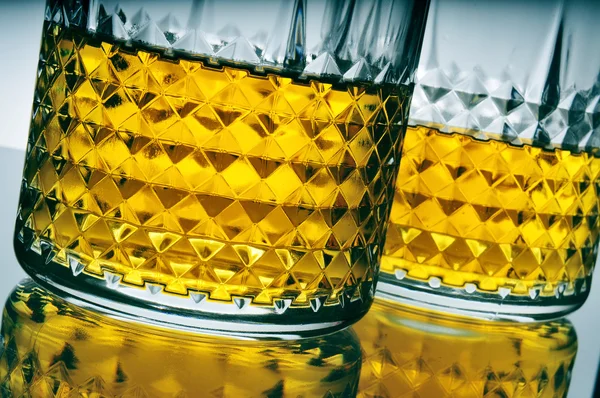 Lowball glasses with whisky — Stock Photo, Image