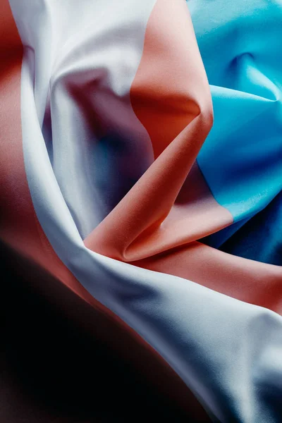 Close Uma Bandeira Orgulho Transgênero Drapeado — Fotografia de Stock