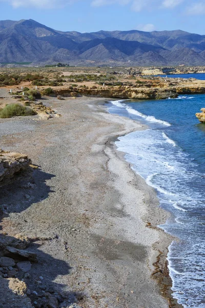 View Galera Beach Aguilas Costa Calida Coast Region Murcia Spain — Stock Photo, Image