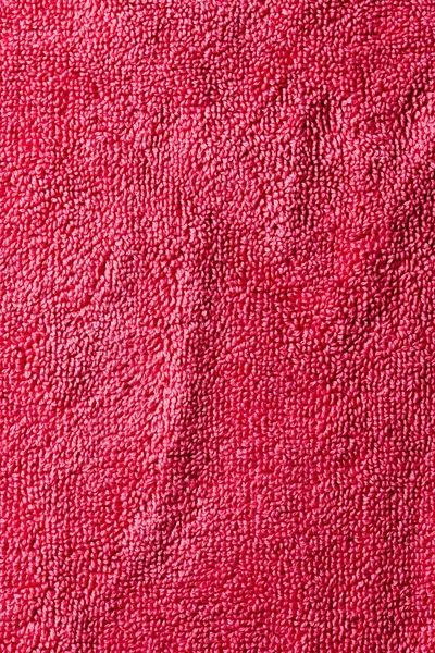 Closeup Ενός Φούξια Πορφυρό Ύφασμα Terrycloth Για Χρησιμοποιηθεί Φόντο — Φωτογραφία Αρχείου