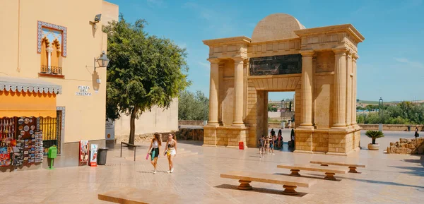 Cordoue Espagne Mai 2022 Vue Intérieur Porte Puerta Del Puente — Photo