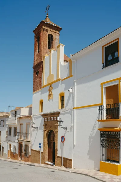 View Facade Ermita Virgen Del Carmen Shrine Cuevas San Marcos — Stock Photo, Image