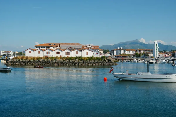 Saint Jean Luz France June 2022 Mouth River Nivelle Saint — Stockfoto