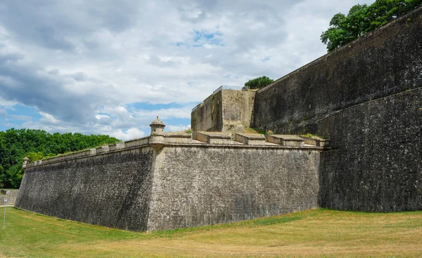 Szczegół Baszty Baluarte San Juan Cytadeli Pampeluńskiej Pampelunie Wspólnocie Czarterowej — Zdjęcie stockowe