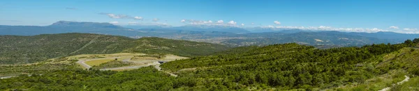 Una Vista Panoramica Sui Pirenei Aragonesi Vista Dal Punto Vista — Foto Stock