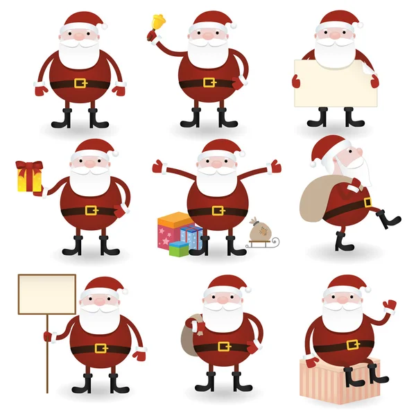 Papá Noel — Vector de stock