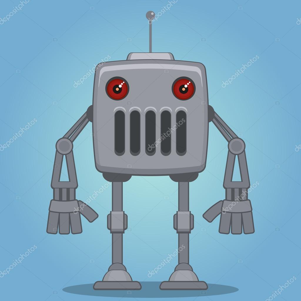 Cartoon robot Stock Vector Image by ©Genestro #23575339 Cartoon robot Stock Vector Image by ©Genestro #23575339