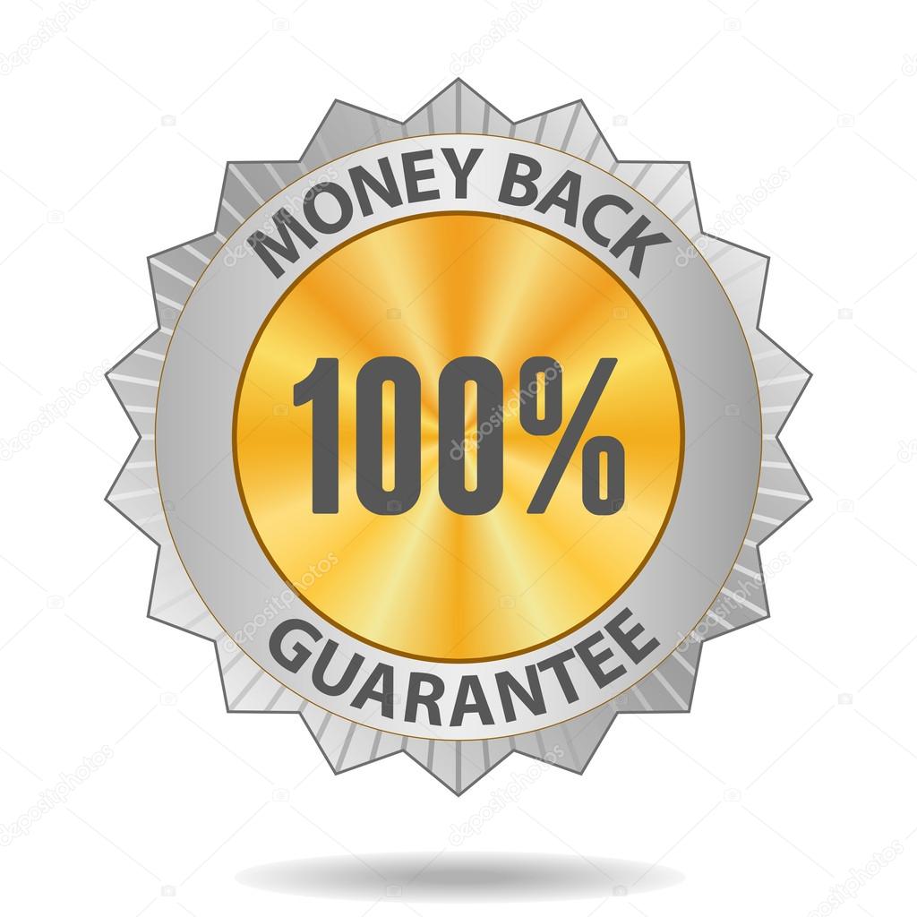 Money back guarantee sign